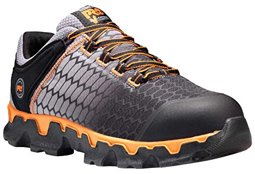 Image of Timberland PRO Mens Powertrain Sport Alloy Safety Toe Static Dissipative Industrial Athletic Work Shoe