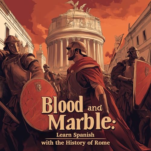 Blood and Marble: Learn Spanish with the History of Rome cover art