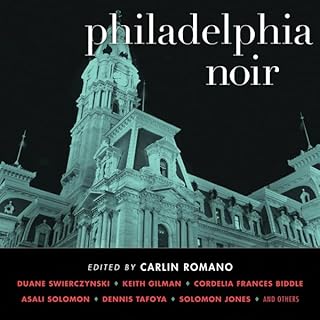 Philadelphia Noir Audiolibro Por Carlin Romano arte de portada