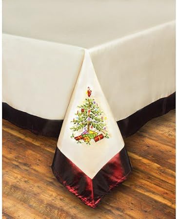 Amazon.com: Spode Christmas Tree Tablecloth - 60 x 84 : Home & Kitchen
