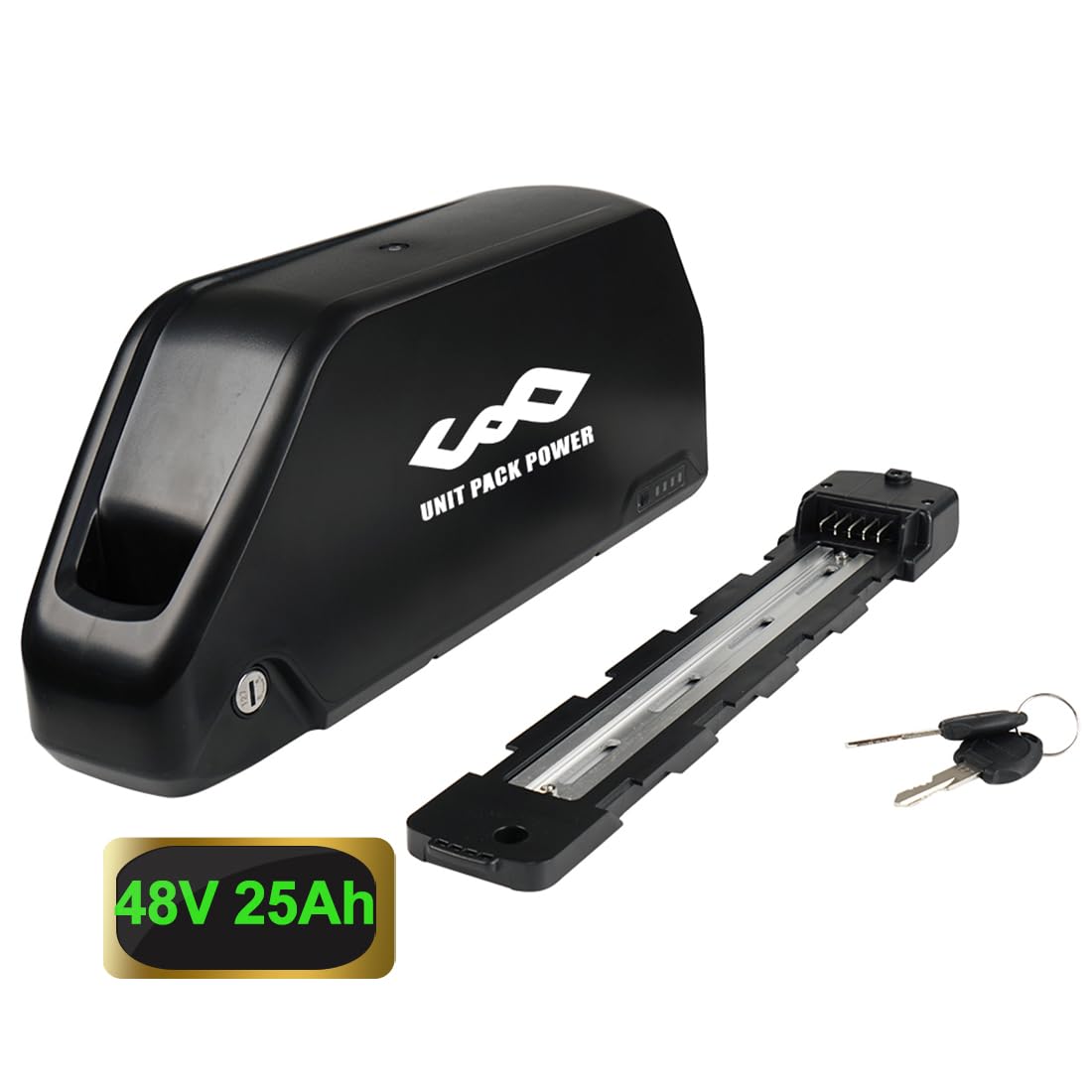 48V 25Ah Shark Ebike Battery for 500W 750W 1000W 1500W Electric bike Conversion Kit