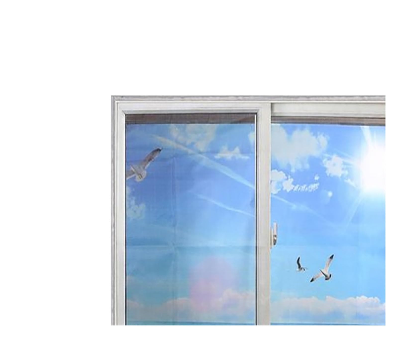 1pc Mosquito Resistant Gauze Window Mesh Self Assembling Self-Adhesive Net Invisible Curtain(90height,120width)