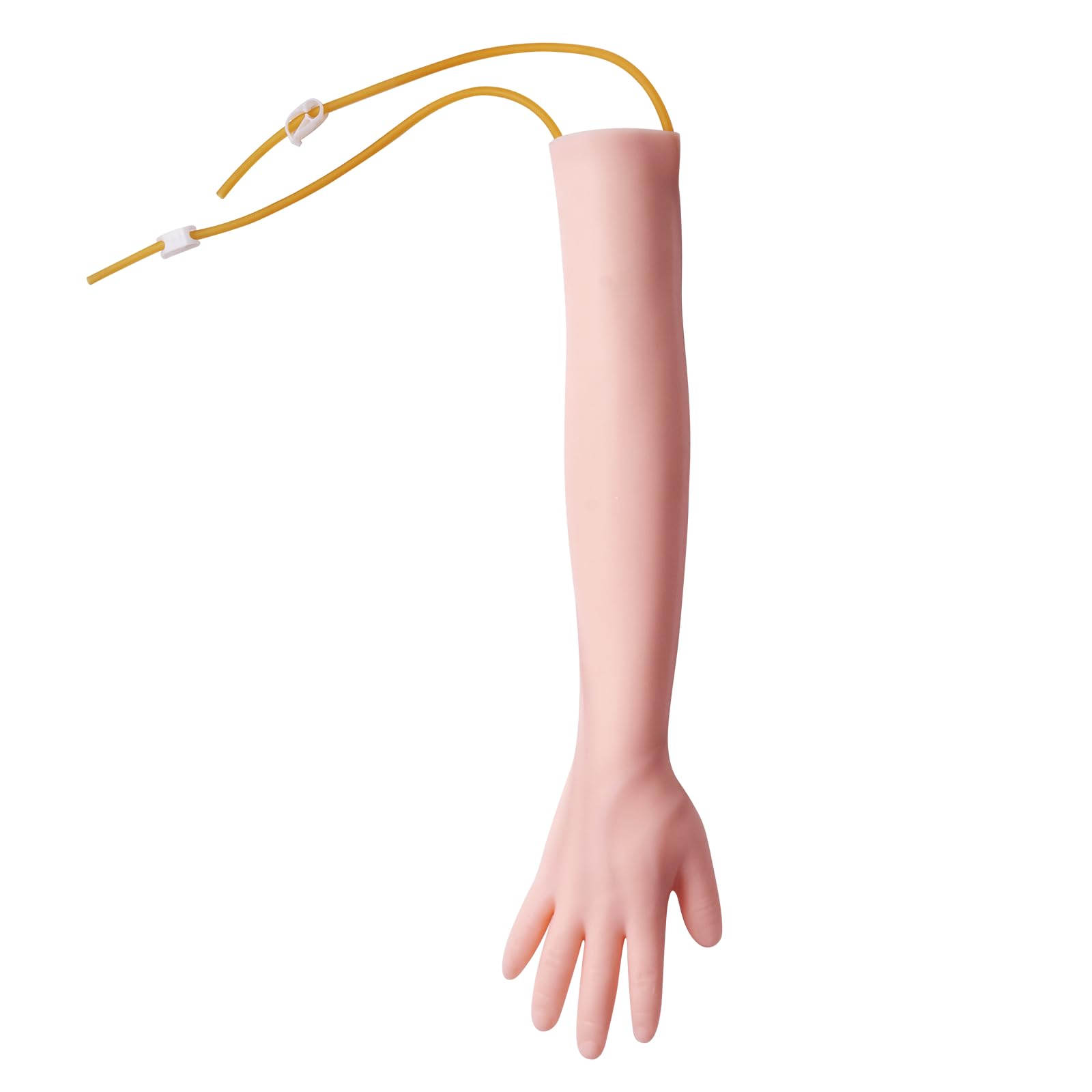 VEVOR Bras d'Entraînement pour Perfusion Intraveineuse en PVC, Bras de Formation Haute Simulation avec Sac de Transport, Bras de Pratique de Ponction Veineuse Kit Compet pour Étudiants et Infirmières
