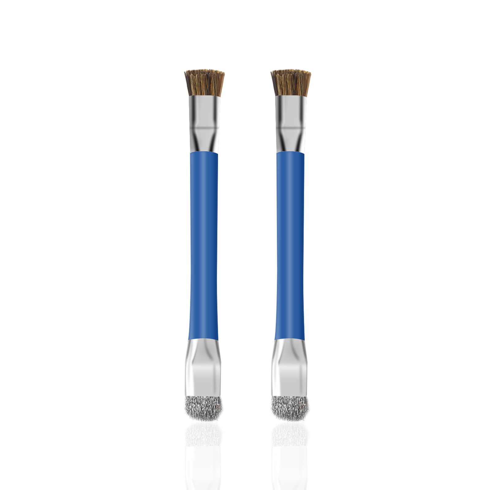 GTHUNDER 2pcs Phone Motherboard IC Cleaning Brush,Double Head Anti-Static ESD Safe Hard Brush,Motherboard Cleaning Tools Cleaning Brush for Computer, Mobile Phone,Watch Etc Circuit Board Cleaner-Blue