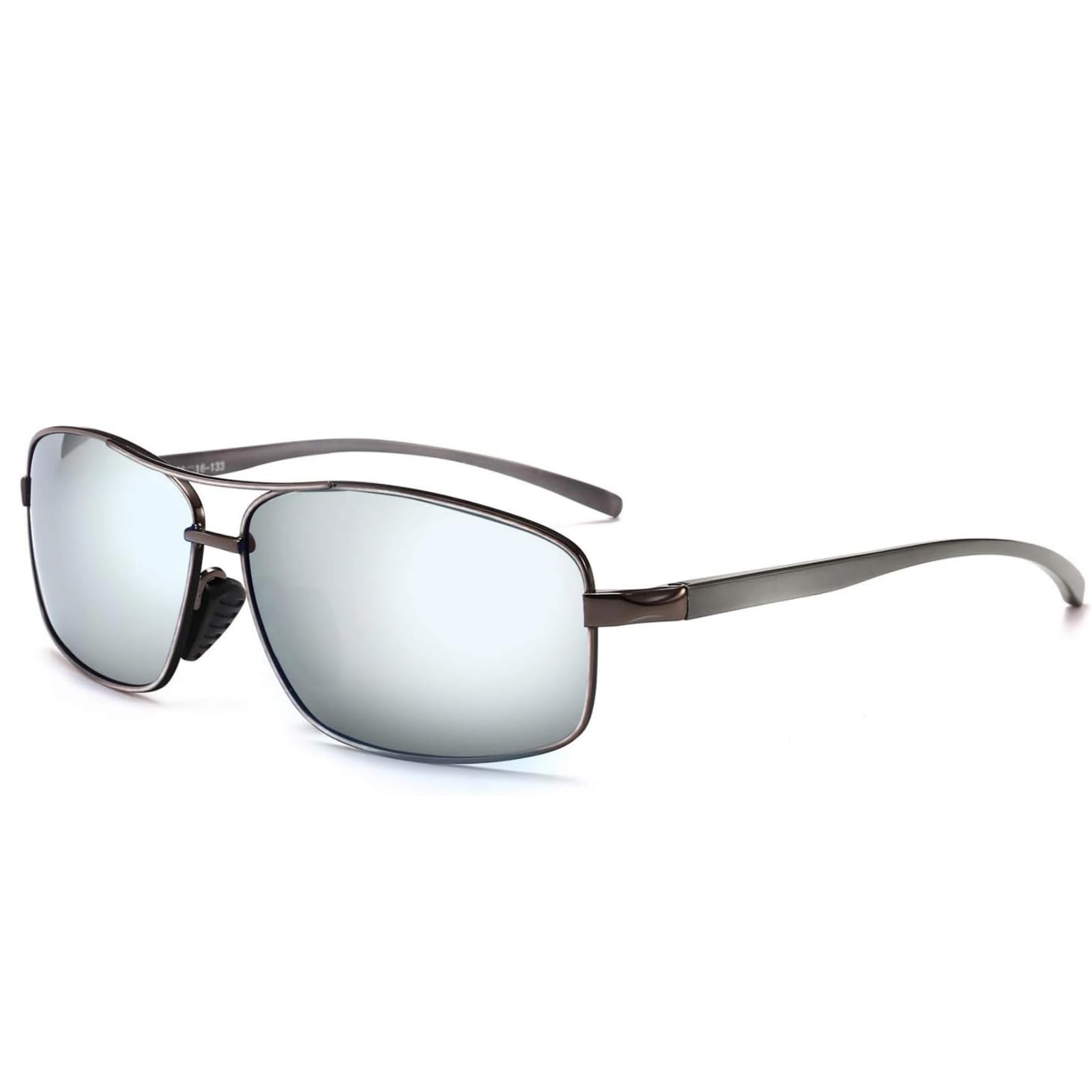 Leichte rechteckige Sonnenbrille für den Mann Schutz
