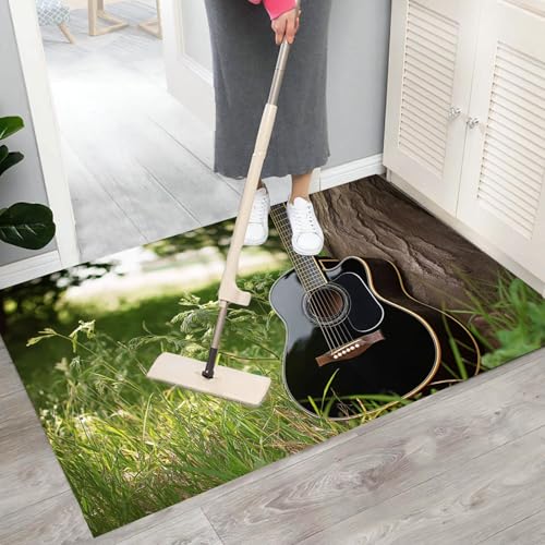 Paillasson entree 80x120cm tapis interieur absorbant antiderapant - 8