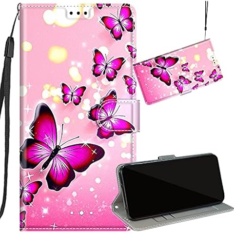 Yiizy Flip Cover for Xiaomi Redmi 6A Phone Case, Leather Wallet Pouch Shockproof Silicone Shell & Magnetic Closure with [Card Slots] Kickstand Case for Xiaomi Redmi 6A, Design 3 Cover