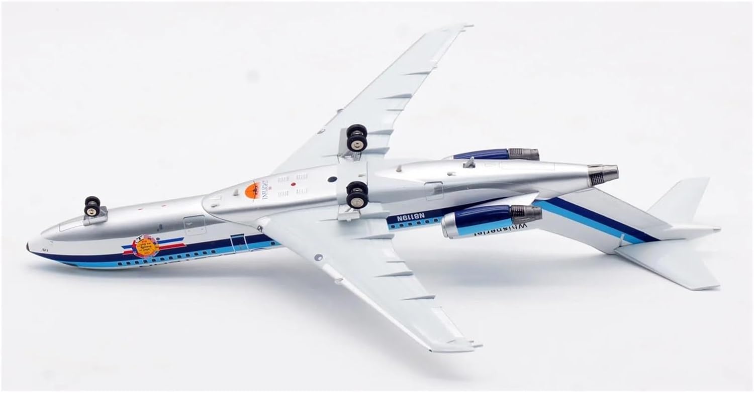 Miniature Scale 1 200 for B727-100 N8119N Alloy Collectible Diecast Aircraft Model Souvenirs Flying Toy Game Kits