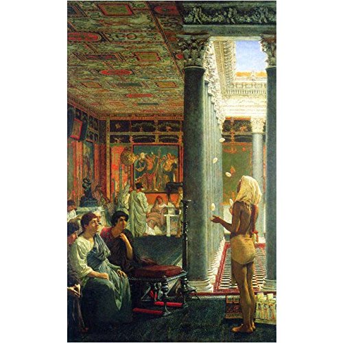 Art Panel - Juggler by Alma-Tadema