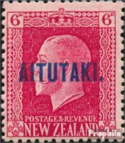 Sello Aitutaki 20A MNH de 1917 del Rey Jorge V, una joya filatélica de la Casa Real