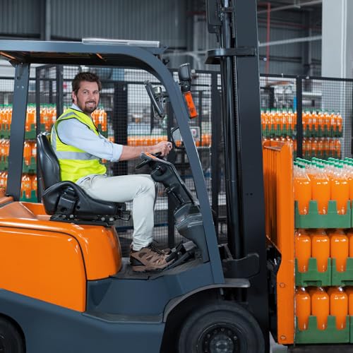 VEVOR Sitzfederungssatz 460x325x70 mm, universelle Luftfederung für Zero-Turn-Rasenmäher, einstellbares Traktor-Sitzfederungssatz, kompatibel mit Gabelstapler- und Bulldozersitz