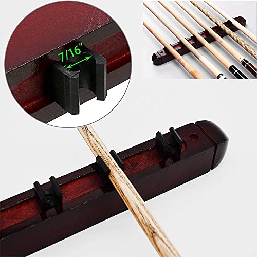 Support pour queues de billard bordeaux et bâtons de ski - 3