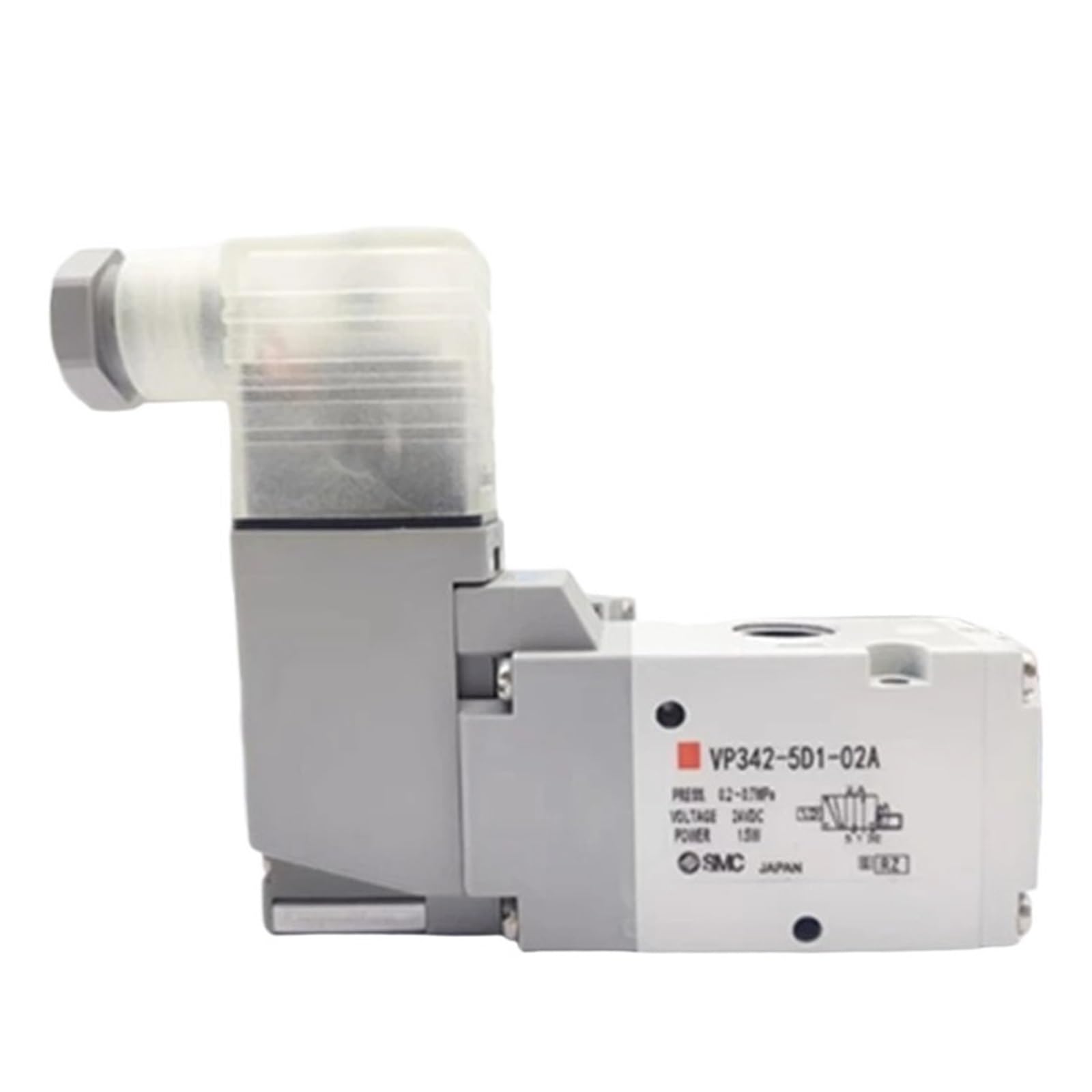 ELZNSQQK 3 Port Solenoid Valve VP300 VP342 VP342R -5GD1-5DZ1-5DD1-5DZ1-4DD1-4DZ1-4DZD1-4G1-4GD1-4GS1-3G1-3GD1-3GS1-02A -02B(VP342-4DZ1-02A)