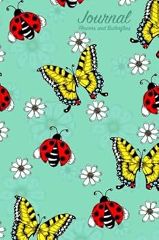 Paperback Flowers and Butterflies: (Journal / Notebook) Book