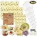 Produktbild Lebensmitteln Wachspapier Bienenwachstuch, SPECOOL Nachhaltig Bees Wrap Food Wraps Set Verschiedene Größe Umweltfreundlich und aus Natürlichem Bienenwachs und Öko-Tex Baumwolle