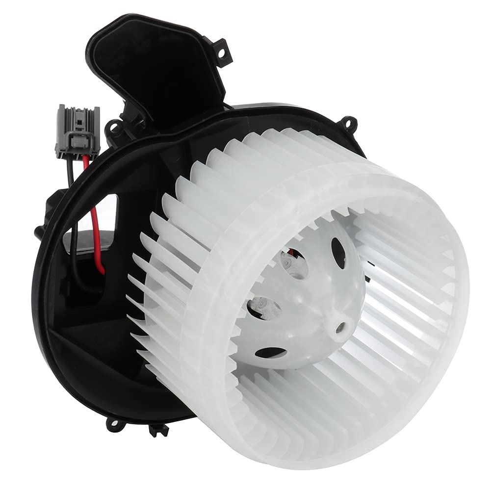 SCITOO 700186 Front HVAC Blower Motor with Fan Cage for Volvo for S60 2001-2009/For S80 1999-2006/For V70 2001-2007/For XC70 2003-2007/For XC90 2003-2014 | for Volvo for S60 2001-2009/For S80 1999-2006/For V70 2001-2007/For XC70 2003-2007/For XC90 2003-2014