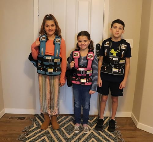 ridesafer - small black lightweight compact portable car seat - perfect for travel and everyday child safety