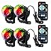 LUNSY Sound Activated Party Lights with Remote Control Dj Lighting, RBG Disco Ball Light, Strobe Lamp 7 Modes Stage Par Light for Home Room Dance Parties Bar Xmas Wedding Show Club