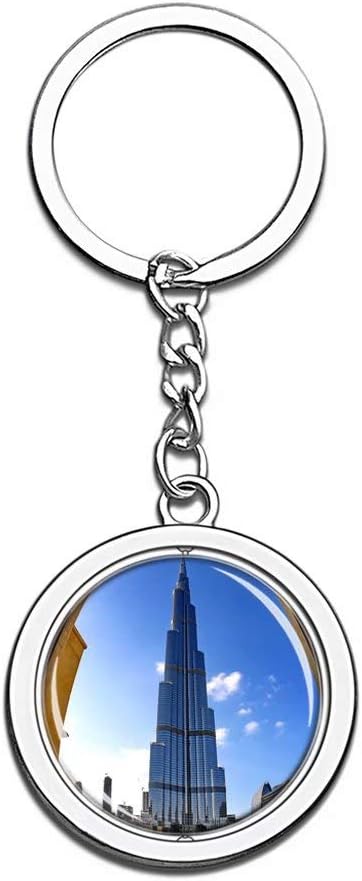 Dubai Burj Khalifa Metal Keychain Elegant City Kenya Ubuy
