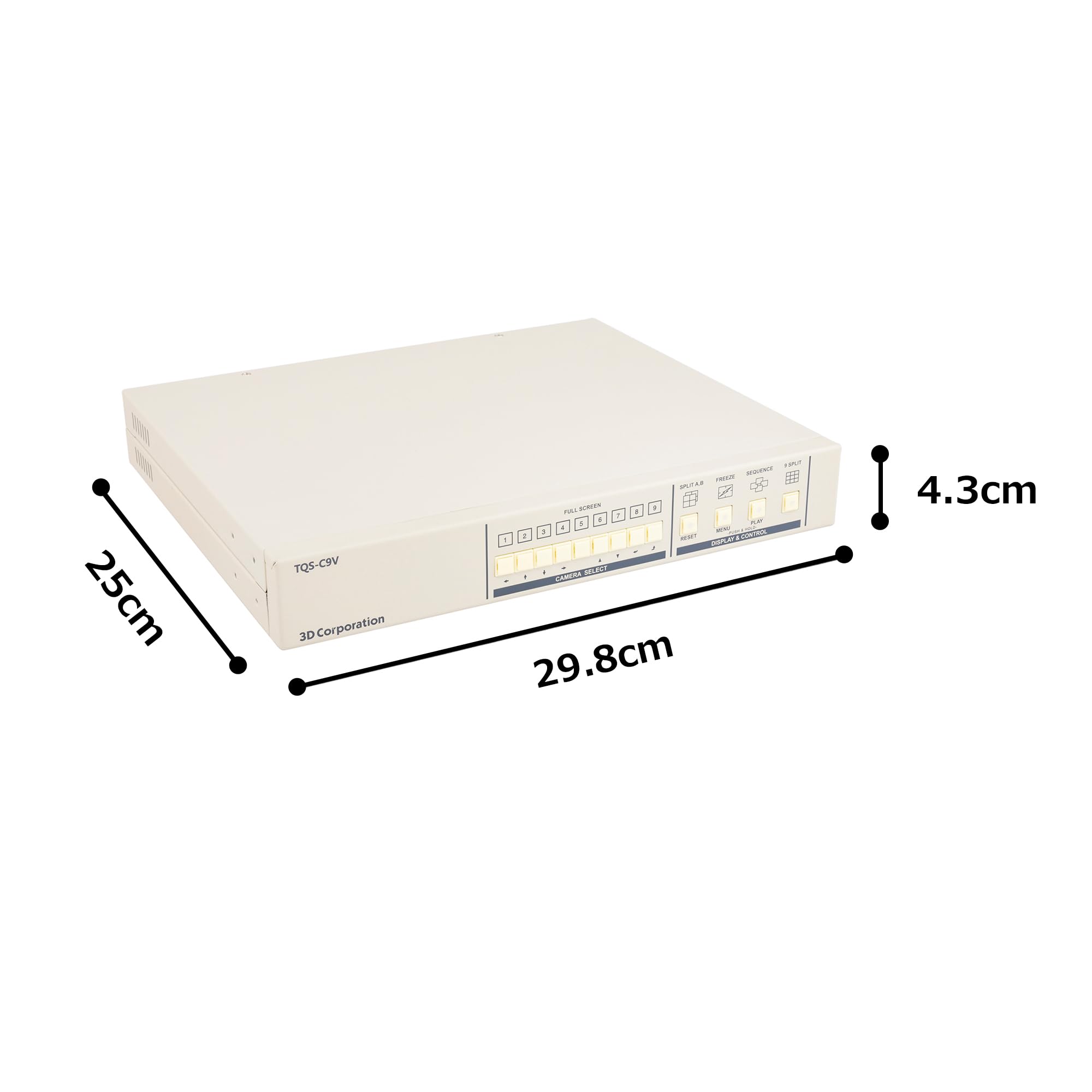 3D Corporation TQS-C9V 映像切替器 3D Corporation TQS-C9V 映像切替器