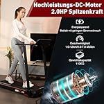 Elektrisches Laufband,Klappbares Laufband für Zuhause bis 12 km/h,mit LED-Anzeige,APP und 360° Tablet Holder,kompakte Walking Pad für Zuhause und Büro – Bild 2