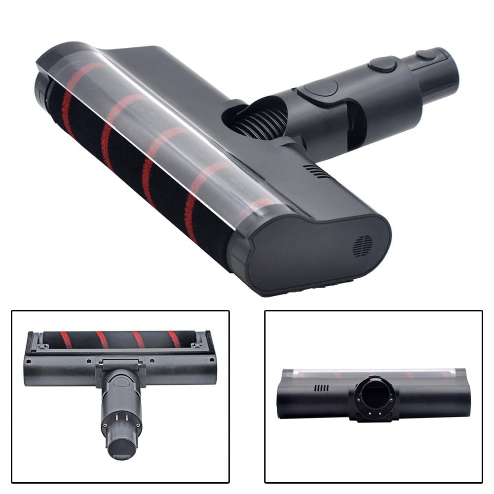 RichVibe Spazzola elettrica per pavimenti V6 V8 V10 V11 V12S V16S R30 Z30, rotante a 180 gradi, per rullo morbido, moquette, peli di animali domestici