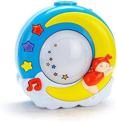 Baby Sleep Soother with 16 Musical Lullaby Sound Machine & Night Light & Projector &Baby Gifts