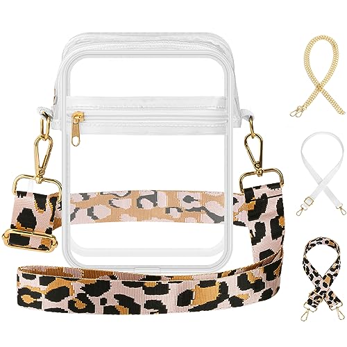 Clear Bag - Stadium Approved, Waterproof Purse for Concerts, Sports, Festivals