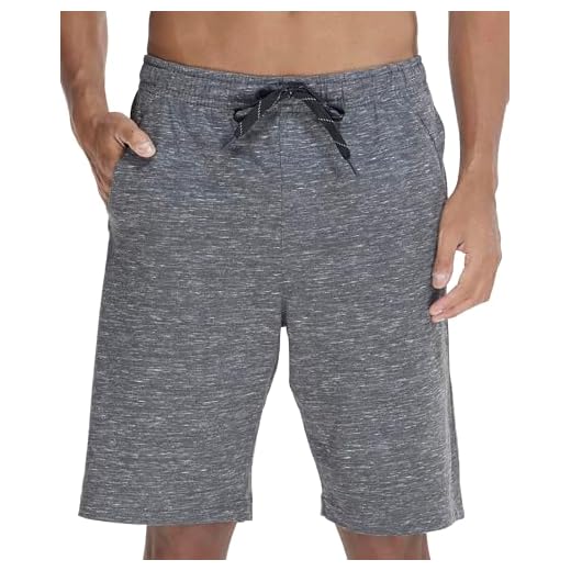 Jockey Men's Shorts (SP26_Cool Grey Melange_L_Grey Melange_L)