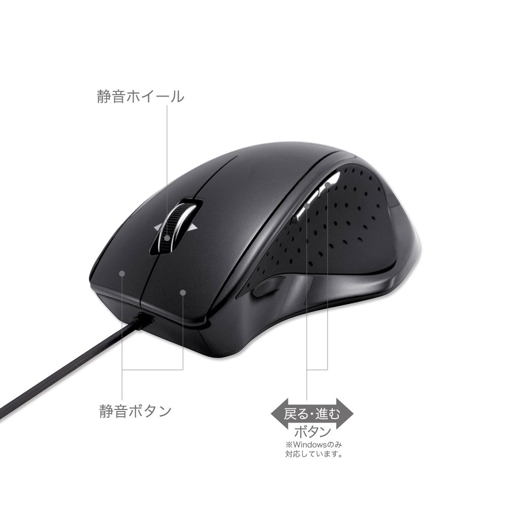 (未使用･未開封品)　iBUFFALO  USB接続BlueLEDマウス 法人様向けモデル ブラック BZMU1BK vf3p617 楽天市場】バッファロー bzmu1bk(ブラック) usb接続blueled