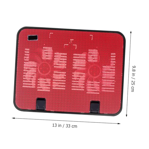 Base refrigerante TEHAUX para laptop 14 pulgadas con doble ventilador miniatura 2