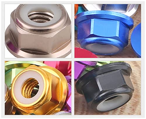 Écrou de blocage en alliage d'aluminium M4 léger et durable pour fixations - 4