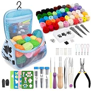 Jupean 145 Nadelfilz-Set, 228-teilig