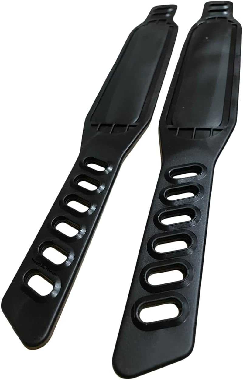 Exercise Bike Pedal Straps (Pair) - Extra Long - Compatible with LifeFitness