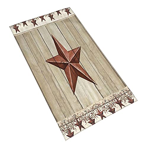 Hand-Towels-for-BathroomSet-of-2Rustic-Barn-Western-Texas-Star-and-Primitive-Berries-On-Country-Wooden-PlankSoft-Absorbent-Small-Bath-Towel-Kitchen-Dish-Guest-Towel-Home-Decor-157×275 Hand Towels for BathroomSet of 2Rustic Barn Western Texas Star and Primitive Berries On Country Wooden PlankSoft Absorbent Small Bath Towel Kitchen Dish Guest Towel Home Decor 157×275