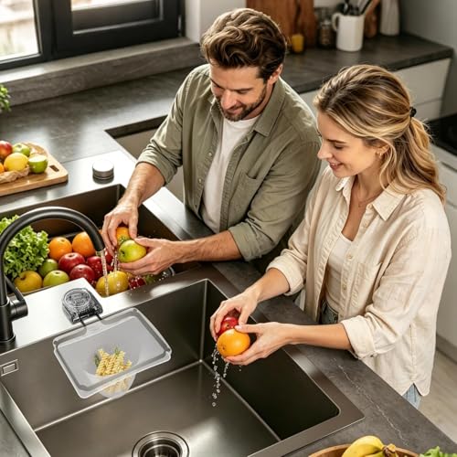 Panier attrape-aliments pour évier de maison et cuisine - 3