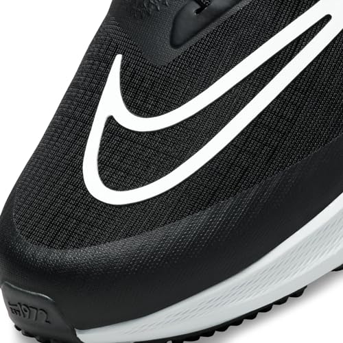 Nike Nike Air Zoom Pegasus Flyease Unisex Shoes Size 7.5, Color: Black/White/Dark Smoke Grey-Black