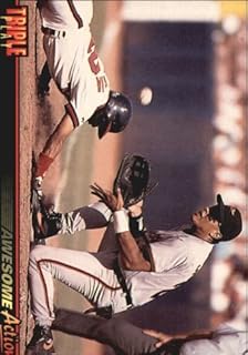 1993 Triple Play #12 David Segui Luis Polonia AA MLB Baseball Trading Card