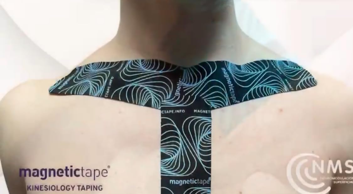 Magnetic Tape Venda elástica adhesiva con partículas (Pack de 2)
