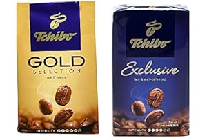 Tchibo Exclusive Coffee and Gold Selection Ground Coffee