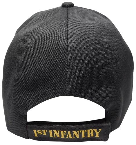 Gorra de béisbol Army First Infantry Division negra miniatura 5