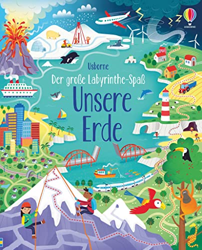 Der große Labyrinthe-Spaß: Unsere Erde (Usborne Labyrinthe-Bücher)., 7
