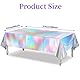 2 Stück Geburtstag Tischdecke Bunt, 137x274cm Wasserdicht Party Tischdecke Kindergeburtstag, Tischdeko Geburtstag Mädchen, Plastik Geburtstagstischdecke
