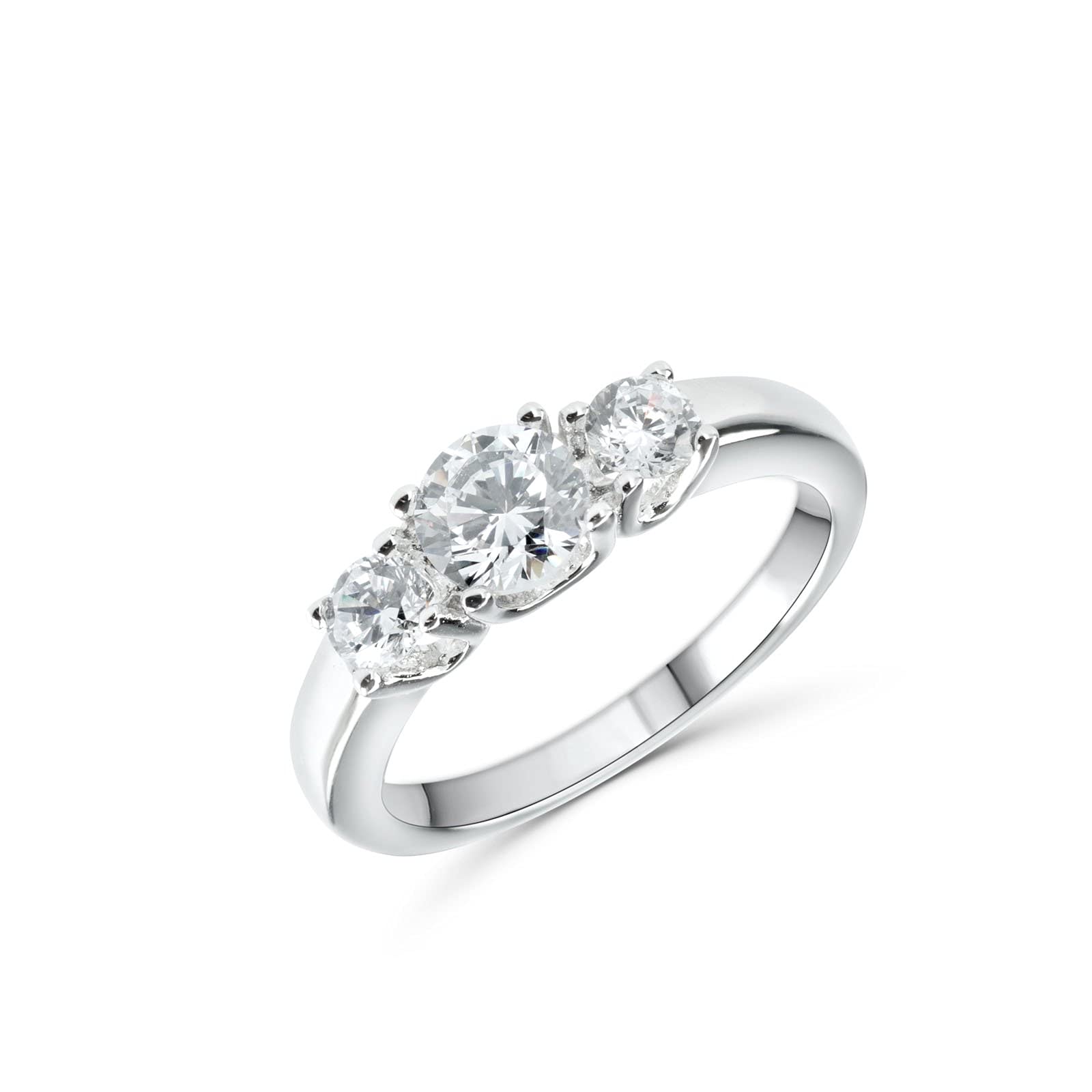 Bague Trilogy Quattro Griffe Argent 925 éclat d'exception - 6