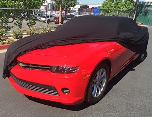 CarsCover Custom Fits for 2010-2024 Chevy Camaro Car Cover Blackshield Cashmere-Look Covers