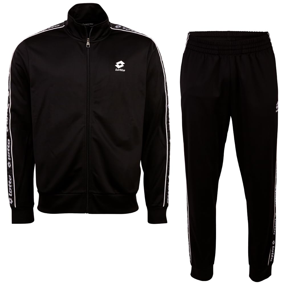 LOTTO Men's Training Suit, Caviar, XXL