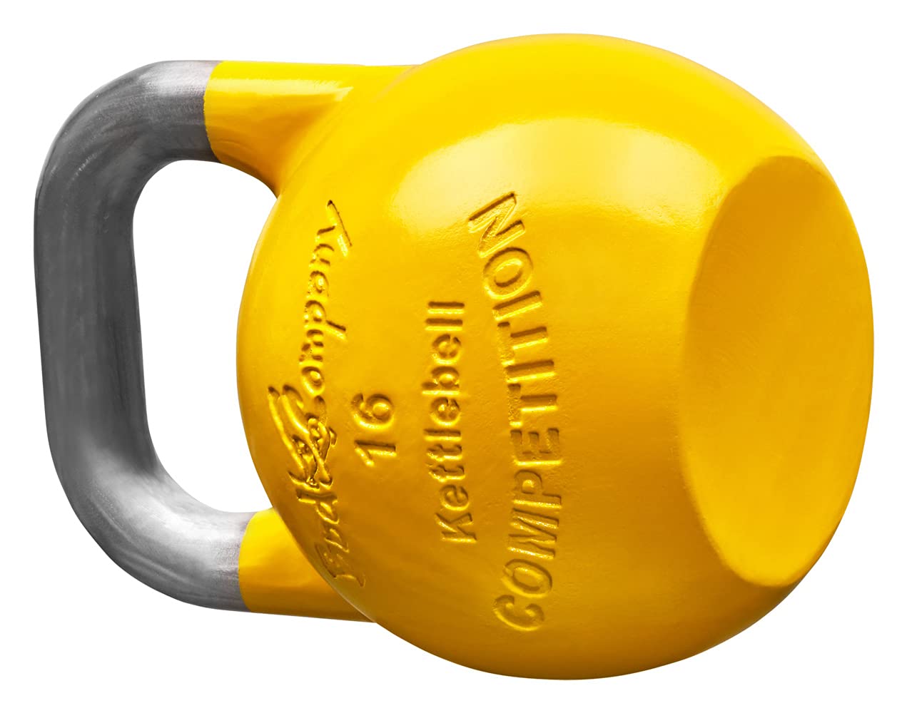 Bad Company Kettlebell in Acciaio per Uso agonistico I Peso a Sfera con Manico I Diverse Varianti di Peso Definite per Colore I da 8 a 40 kg