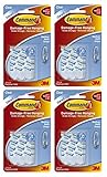 Command Refill Strips, Medium, Clear, 36-Strips