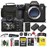 Sony Alpha a9 III Mirrorless Camera - 24.6MP Full Frame Global Shutter (ILCE-9M3), 64GB Memory Card, Bag, NP-FZ100 Compatible Battery, External Charger, Card Reade