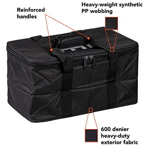 Meinl Percussion MSTBB1 Bongo Bag voor maten tot 19,05 cm (7,5 inch) Macho en 21,59 cm (8,5 inch) Hembra, zwart - Image 3